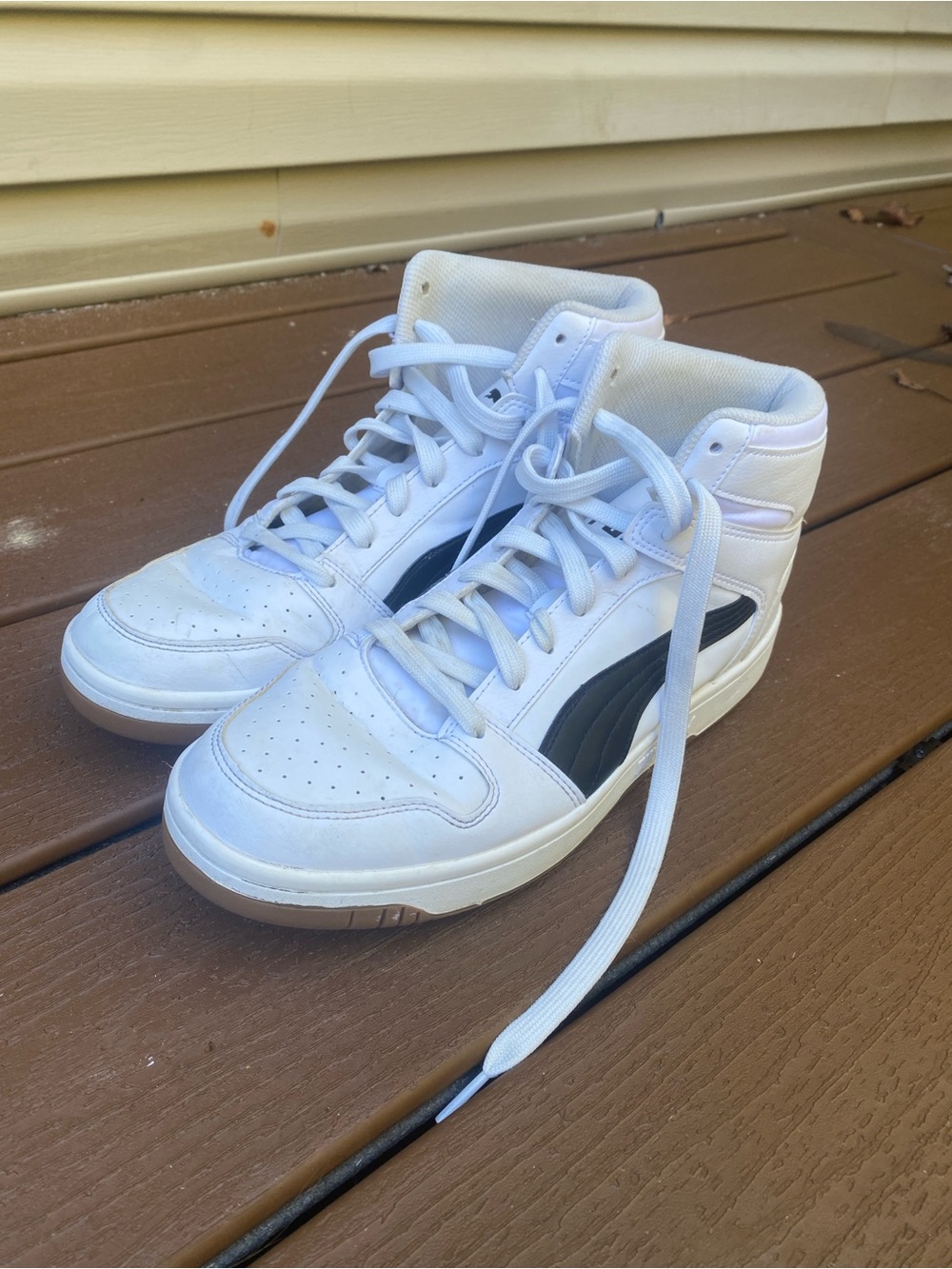 PUMA Rebound LayUp Mid/High Top Sneakers